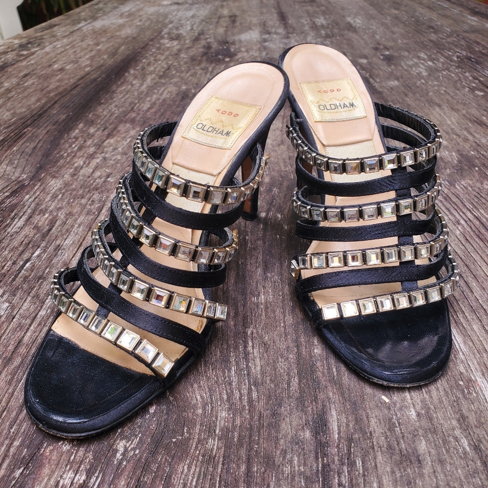 COPY - Todd Oldham Crystal Studded Sandal